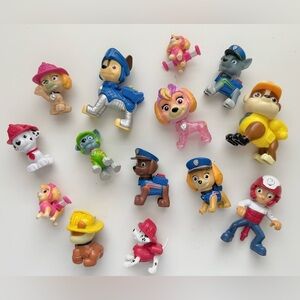 Paw Patrol-Inspired Kids Toy Figure Set - Multicolor